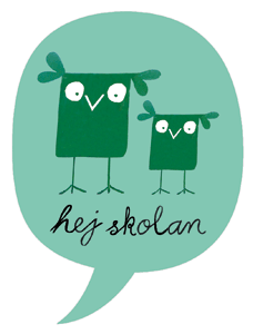 Illustration Hej skolan. Majema 2013